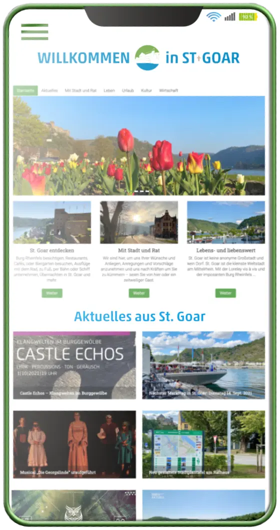 Stadt St. Goar Webseite der Stadt St. Goar